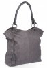 Uniwersalne Torebki Damskie XL firmy Hernan Shopper Bag Szara